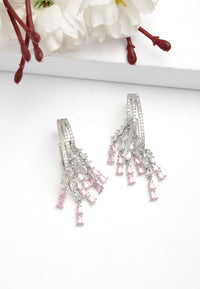 Zirconia Dangle Earrings