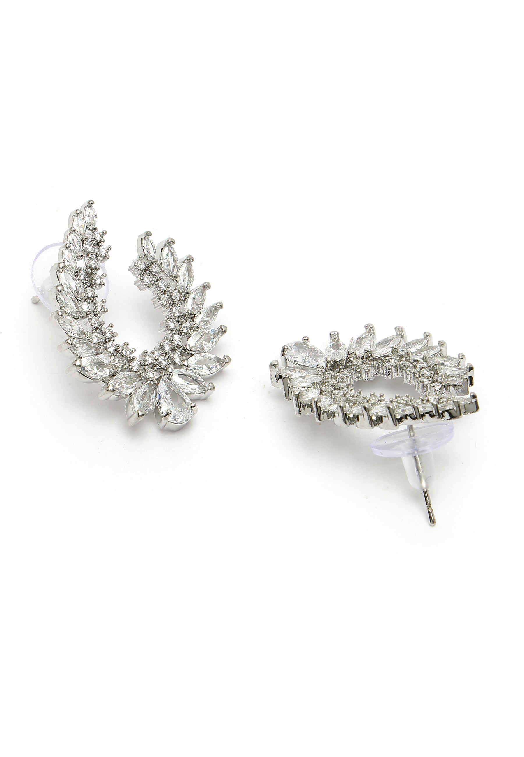 Criostail Studded Arc Earrings