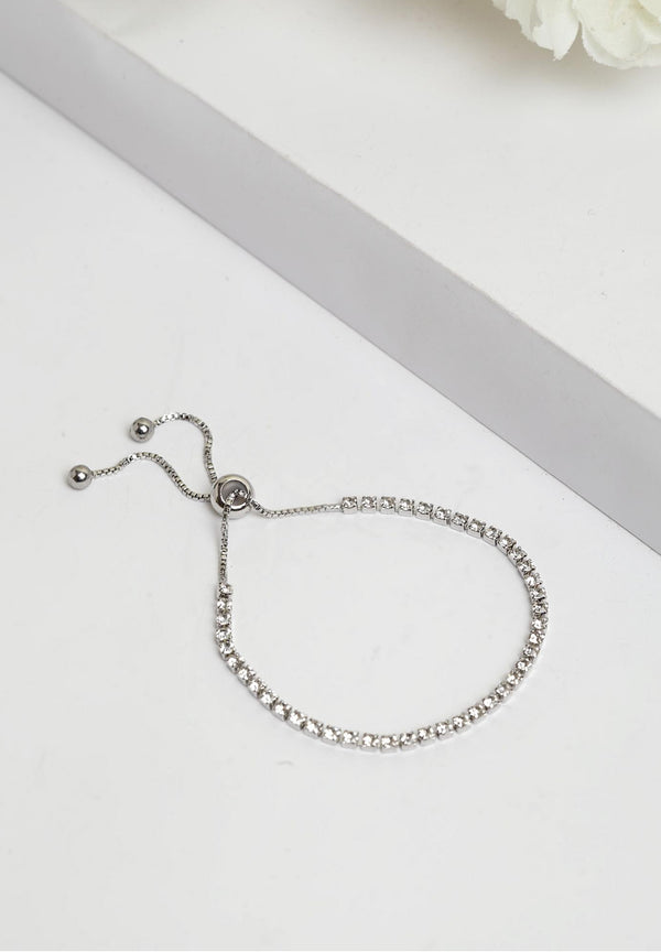 Luxe charme kristallen tennisarmband