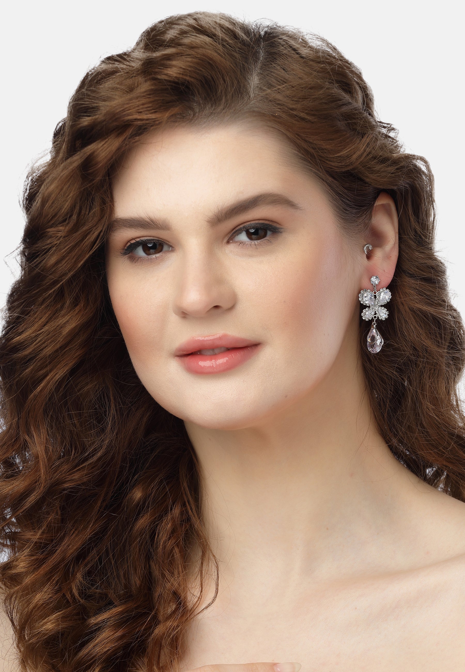 Charming Butterfly Drop Earrings