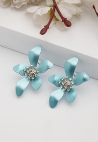 Boucles d'oreilles en forme de fleur