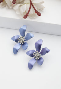 Boucles d'oreilles en forme de fleur