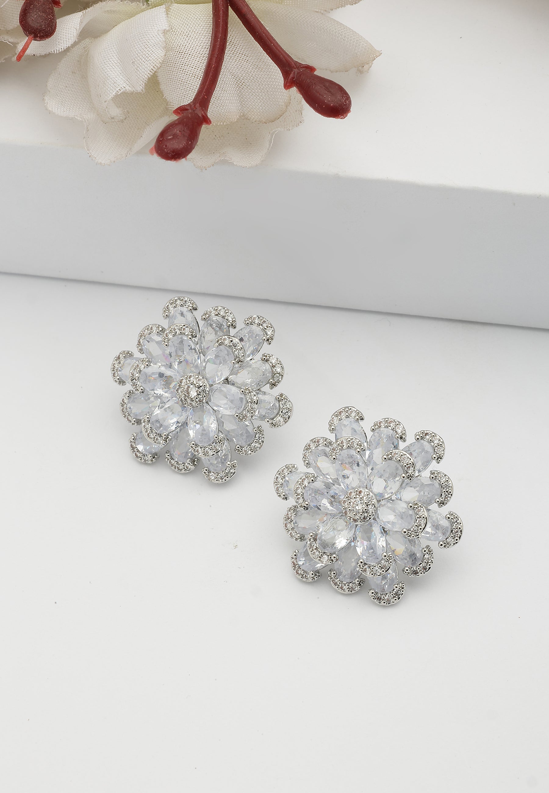 Boucles d'oreilles Stud Icy Blooming