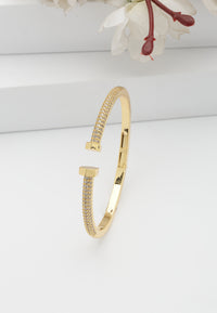 Gouden Stralende Bangle