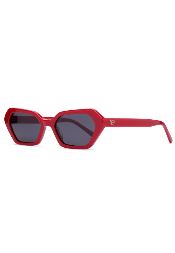 Lunettes de soleil micro angulaires futuristes