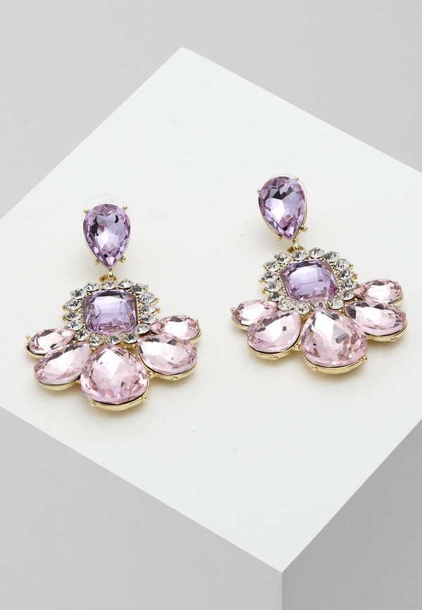 Elegant Crystal Drop Earrings